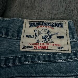 insane y2k straight true religion jeans